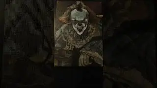 Pennywise canvas painting 👻✨..