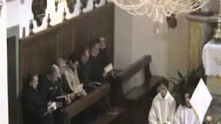 Timau. Canto dei Vesperi. Domenica 18 novembre 2007, festività di Santa Gertrude