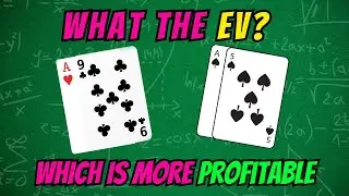 EV Showdown: A5s vs. A9o ..... which is more profitable? #poker #pokertips