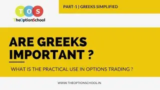 Understanding Greeks in Options Trading | Option Delta | The Option School