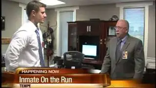 Runaway inmate escapes prison work program