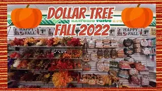 Dollar Tree Fall 2022 ~ Shop With Me  ~ Store Walk Through