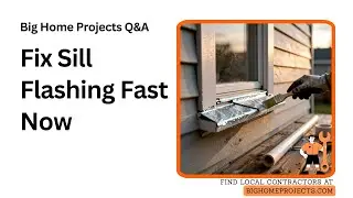 Elastomeric Sill Flashing Repair Guide for Window Sills