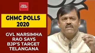 Looking Forward To Having Telangana Under Saffron Group, Says BJP's GVL Narsimha Rao