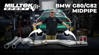 The ONLY CORRECT way to make your BMW sound good? | Milltek Midpipe for BMW G80/G82