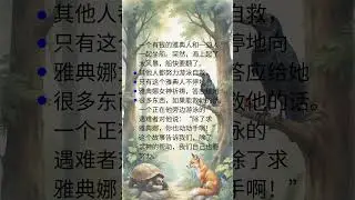 【 Chinese stories 】 Learning Chinese through books | Pray AND Row! Rich Athenian's Storm