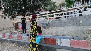 Nomadic life Documentary: Creating a Beautiful Garden for Trees 🌿🌳