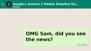 Gemma 2: Google's AI Beats Llama 3 70B! Open-Source Shift