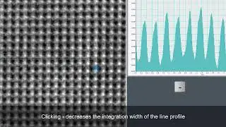Draw Line Profiles in DigitalMicrograph