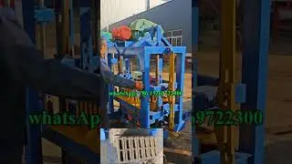 small concrete #cement block moulding hollow block machine price #Chinese #factory #construction