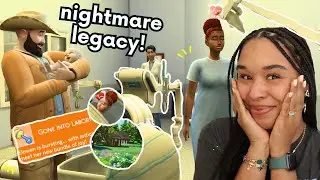 Planned for One Baby, Got Two! New Home, Double Trouble | Sims 4 Nightmare Legacy (Part 4)