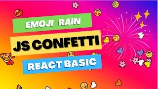 How to do Confetti effect in Javascript