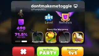 BEATING NEMESIS 5-3 LETSSSS GOO A lil higher level 🙃