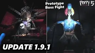 Poppy Playtime Chapter 5 Fangame New Update 1.9.1 Full Gameplay - Prototype Boss Fight