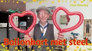 Ballonhart / Balloon heart - Ballonfiguur van de Haagse ballonnenboer (192ste)