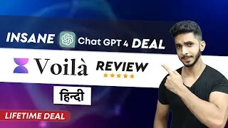 Voila AI Review हिन्दी (2023) 🔥 - Get INSANE ChatGPT 4 Lifetime Deal 😱