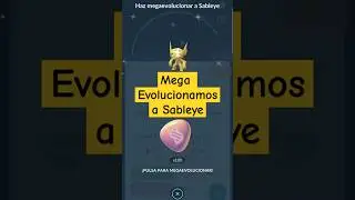 Mega evolucionamos a Sableye shiny por primera vez en Pok&eacute;mon Go: &iexcl;una joya incre&iacute;ble!
