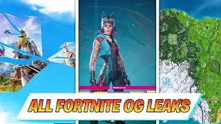 All Fortnite Chapter 4 Season OG *LEAKS* (Battlepass, Map, Skins & more)