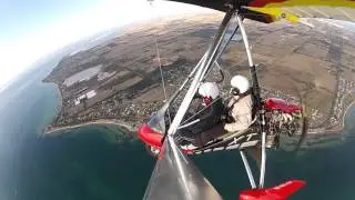 Microlight flight Queenscliff Australia