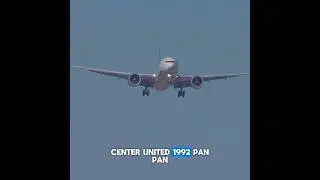 PAN PAN 😱 PAN!! pilot declares 🚨 #unitedairlines #atc #aviation