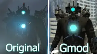 Upgrade Titan Cameraman VS Skibidi Toilet in Original VS Garry's Mod