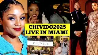 CHIVIDO2025 DAVIDO & CHIOMA'S PRE  WEDDING PARTY IN MIAMI FULL VIDEO #chivido2025 #davido 
