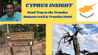 Road Trip to the Troodos  Part 2. Atalante Trail and Troodos Hotel. Travel Vlog. October 2020