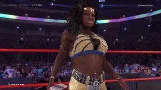 WWE 2K22 Creation #4 Jade Raparaz