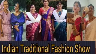 Indian traditional Fashion Show / Ramp Walk/ 