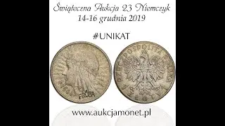 PR&Oacute;BA 1 złoty 1932 Głowa Kobiety, Warszawa - podw&oacute;jny napis PR&Oacute;BA - UNIKAT? - www.aukcjamonet.pl