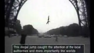 AJ Hackett Eiffel Tower Bungy Jump