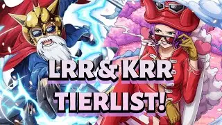 [OPTC] LIMITED & KIZUNA RARE RECUIT TIERLISTS! Ranking the KRR & LRR Characters! Who's Worth Maxing?