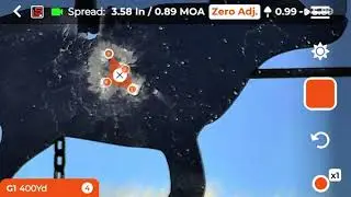 Pre 64 model 70 300 H&H at 400 yards, on steel yote