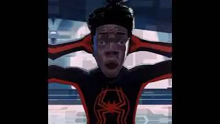 miles morales edit // white tee