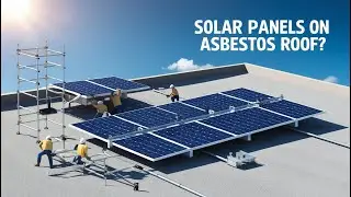 How to Mount Solar Panels on Asbestos Roof | 3D Animation Guide