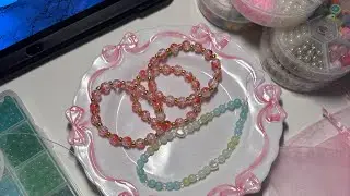 Mini vlog- day in the life of a jewelry small business owner!! (one of the bracelets broke 😢💀)