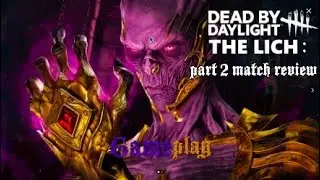 Dbd vecna gameplay (match review part 2)