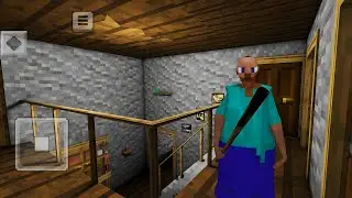 Granny Game Horror Escape Gameplay | Granny Minecraft Mod Ep 18