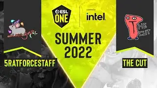 Dota2 - The Cut vs. 5RATFORCESTAFF - Game 2 - DPC NA Tour 3 - ESL One Summer 2022