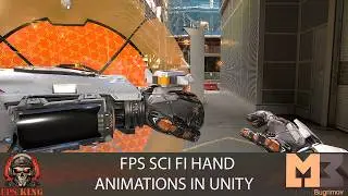 FPS Sci-Fi Hands Animations In Unity