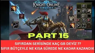 Knight Online I Sıfır TL Bütçeyle 30 Günde Kaç GB Kâr Ettik? (Şok Sonuçlar!)