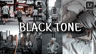 BLACK PARIS Presets - Lightroom Mobile Presets | Black Tone Preset | Black Preset Free