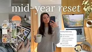 MID-YEAR LIFE RESET | goals check in, vision board & finishing 2026 strong