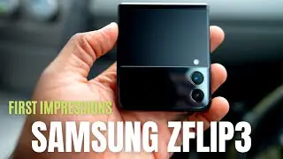 Samsung Z Flip3 First Impressions----This Phone is Eerily IMPRESSIVE With Interesting Potential.