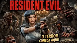 RESIDENT EVIL 1 (PRIMEIRA VEZ NO GAME)
