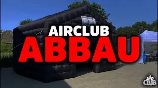 Airclub wieder Abbauen? So klappt der Abbau von dem aufblasbaren Club!