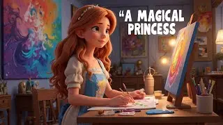 The Princess with Paint-Stained Hands | A Magical Story About Creativity