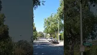 On the street of Pasadena