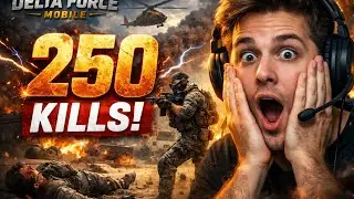 🔥 250 KILLS?! | DELTA FORCE MOBILE INTENSE GAMEPLAY 😱 🔥