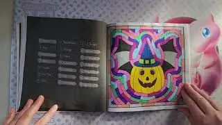 Finished Coloring Book | 6 | Halloween Ceramic Tiles CBN by Prachi Dewan Sachdeva